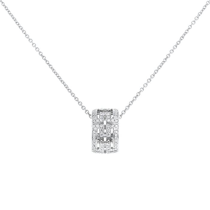 [Triumph Jewelry]PARENTESI NECKLACE SILVER DIAMOND
