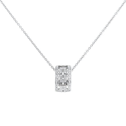 [Triumph Jewelry]PARENTESI NECKLACE SILVER DIAMOND