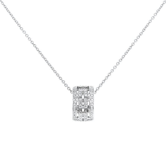 [Triumph Jewelry]PARENTESI NECKLACE SILVER DIAMOND