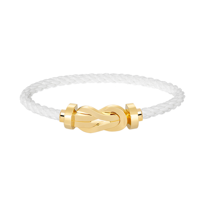 [Triumph Jewelry]CHANCE LARGE 8 FIGURE BUCKLE NO DIAMOND BRACELET GOLD
