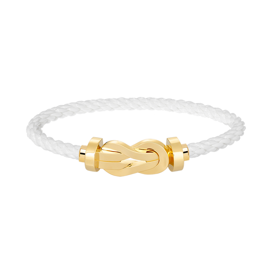 [Triumph Jewelry]CHANCE LARGE 8 FIGURE BUCKLE NO DIAMOND BRACELET GOLD