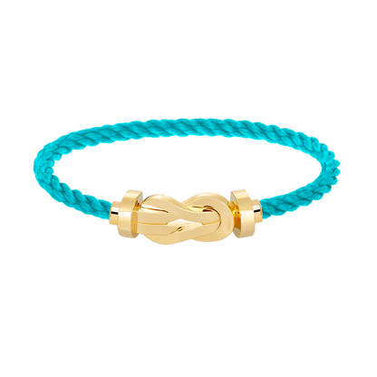 [Triumph Jewelry]CHANCE LARGE 8 FIGURE BUCKLE NO DIAMOND BRACELET GOLD