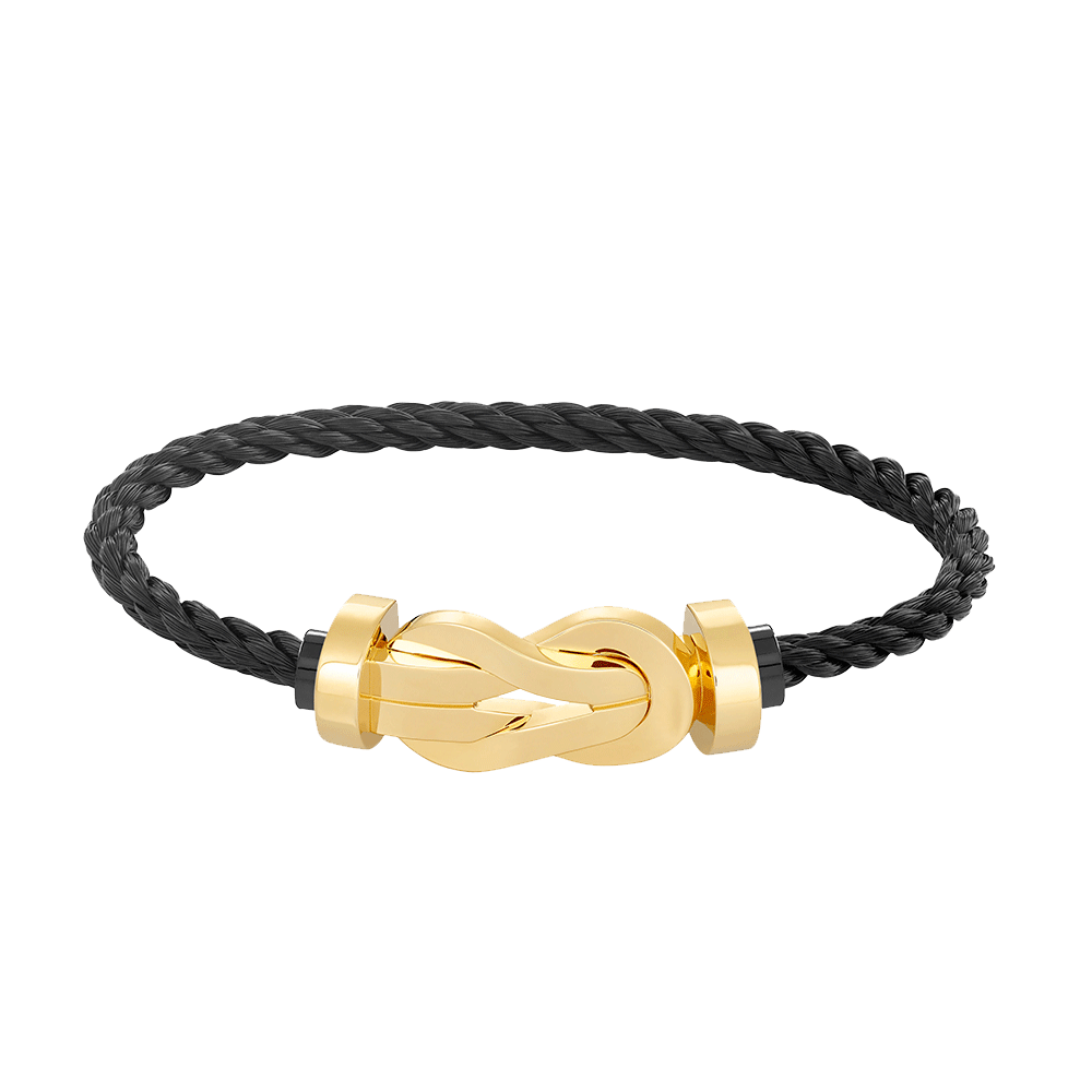 [Triumph Jewelry]CHANCE LARGE 8 FIGURE BUCKLE NO DIAMOND BRACELET GOLD