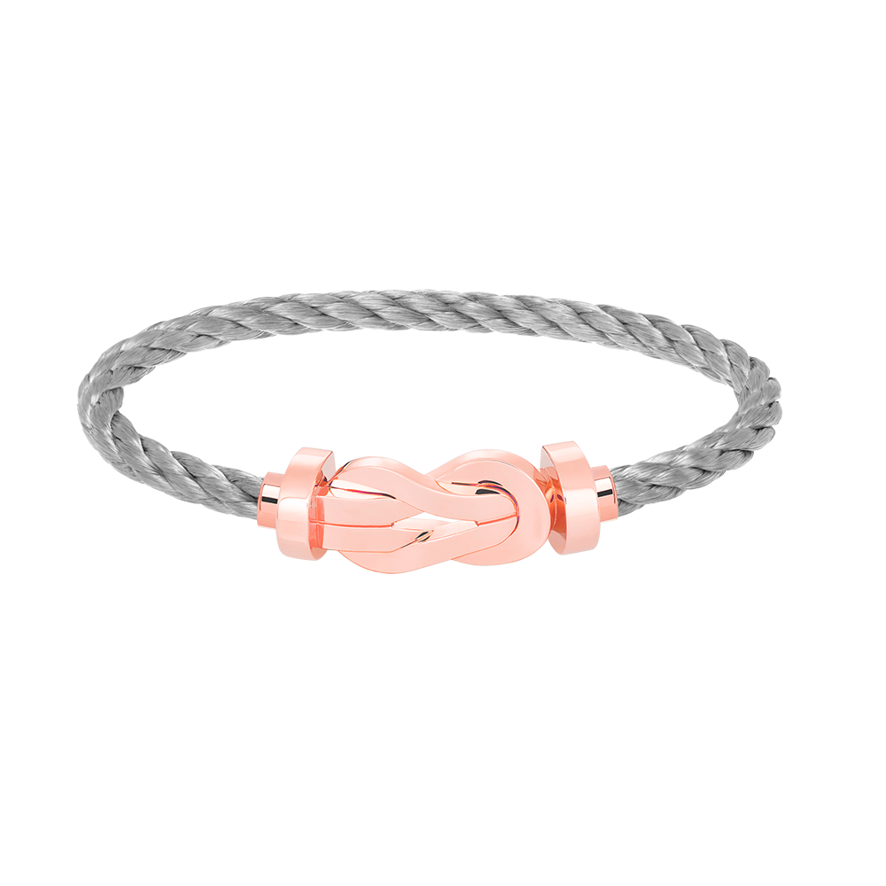 [Triumph Jewelry]CHANCE LARGE 8 FIGURE BUCKLE NO DIAMOND BRACELET ROSE GOLD