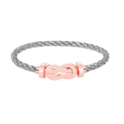 [Triumph Jewelry]CHANCE LARGE 8 FIGURE BUCKLE NO DIAMOND BRACELET ROSE GOLD