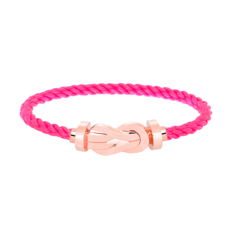 [Triumph Jewelry]CHANCE LARGE 8 FIGURE BUCKLE NO DIAMOND BRACELET ROSE GOLD