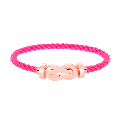 [Triumph Jewelry]CHANCE LARGE 8 FIGURE BUCKLE NO DIAMOND BRACELET ROSE GOLD