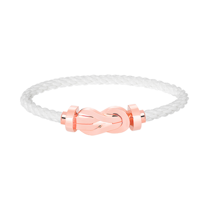 [Triumph Jewelry]CHANCE LARGE 8 FIGURE BUCKLE NO DIAMOND BRACELET ROSE GOLD