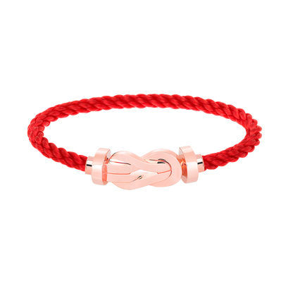 [Triumph Jewelry]CHANCE LARGE 8 FIGURE BUCKLE NO DIAMOND BRACELET ROSE GOLD