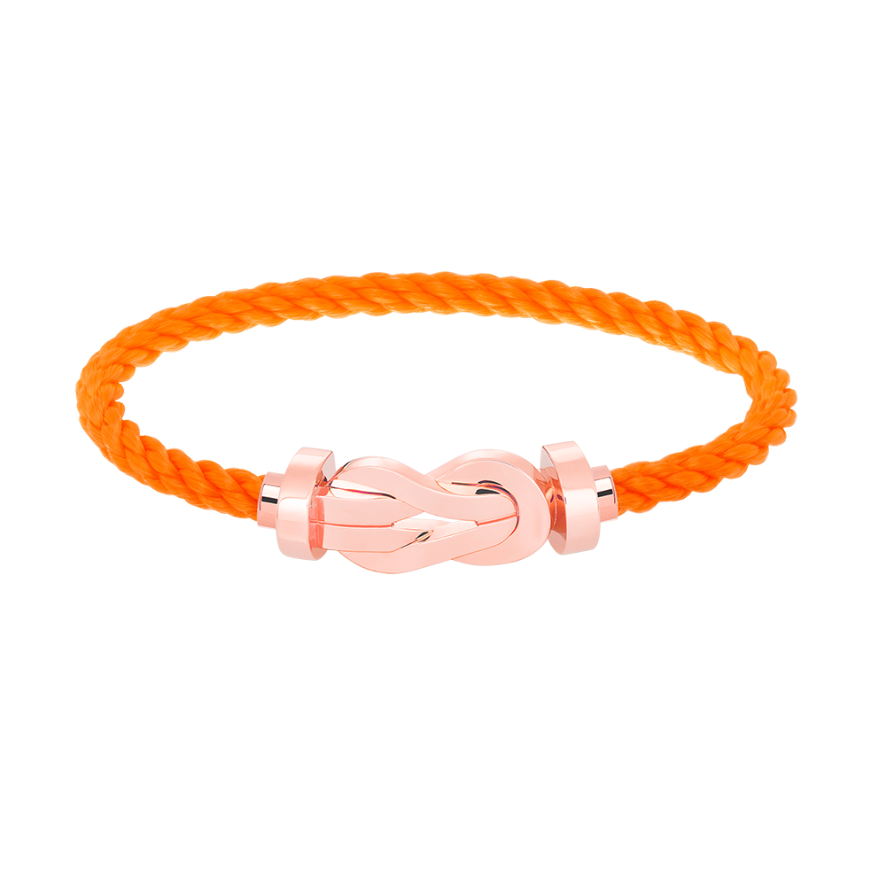 [Triumph Jewelry]CHANCE LARGE 8 FIGURE BUCKLE NO DIAMOND BRACELET ROSE GOLD