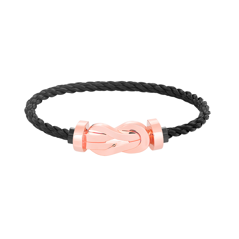 [Triumph Jewelry]CHANCE LARGE 8 FIGURE BUCKLE NO DIAMOND BRACELET ROSE GOLD