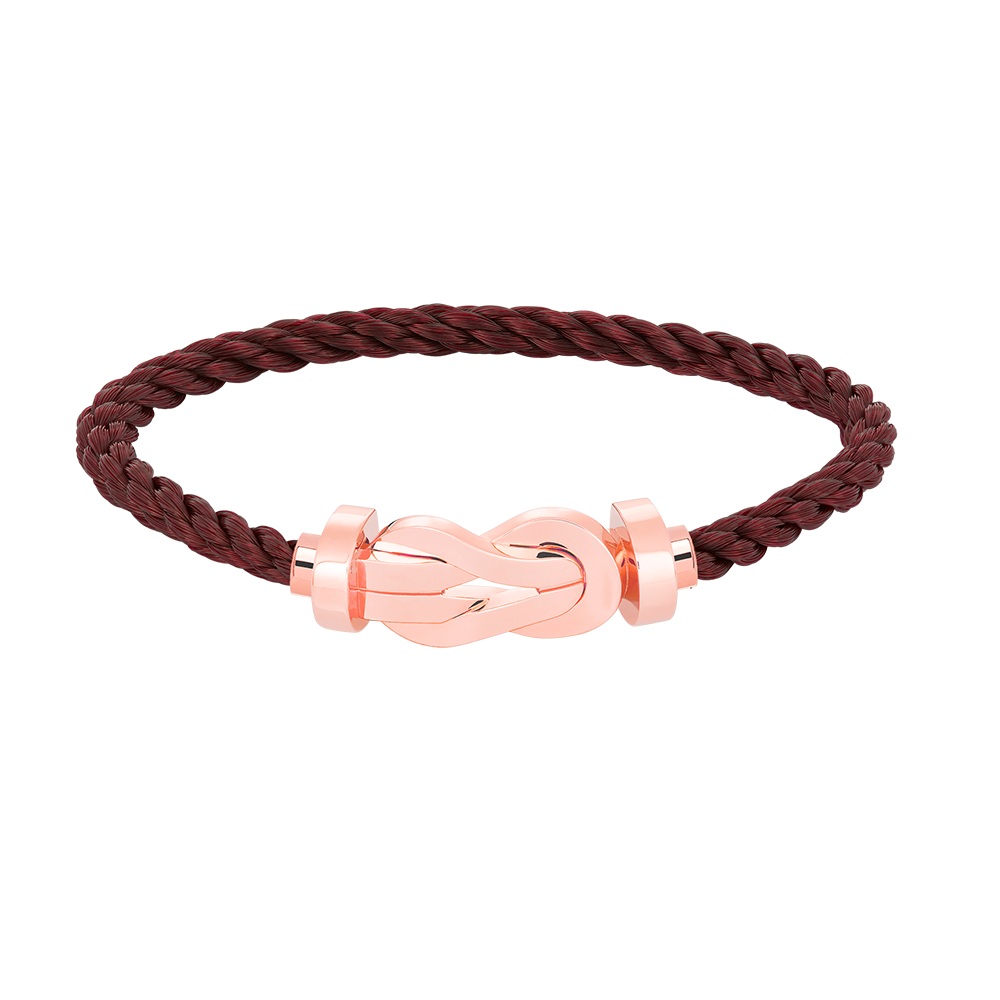 [Triumph Jewelry]CHANCE LARGE 8 FIGURE BUCKLE NO DIAMOND BRACELET ROSE GOLD