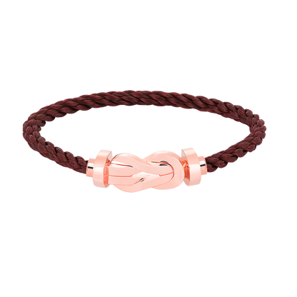 [Triumph Jewelry]CHANCE LARGE 8 FIGURE BUCKLE NO DIAMOND BRACELET ROSE GOLD