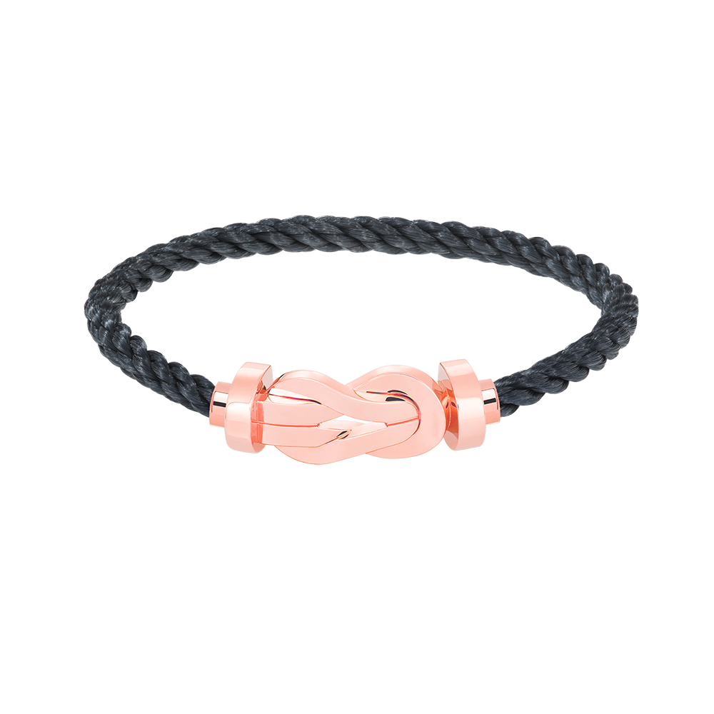 [Triumph Jewelry]CHANCE LARGE 8 FIGURE BUCKLE NO DIAMOND BRACELET ROSE GOLD