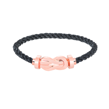 [Triumph Jewelry]CHANCE LARGE 8 FIGURE BUCKLE NO DIAMOND BRACELET ROSE GOLD