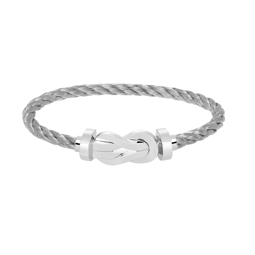 [Triumph Jewelry]CHANCE LARGE 8 FIGURE BUCKLE NO DIAMOND BRACELET SILVER