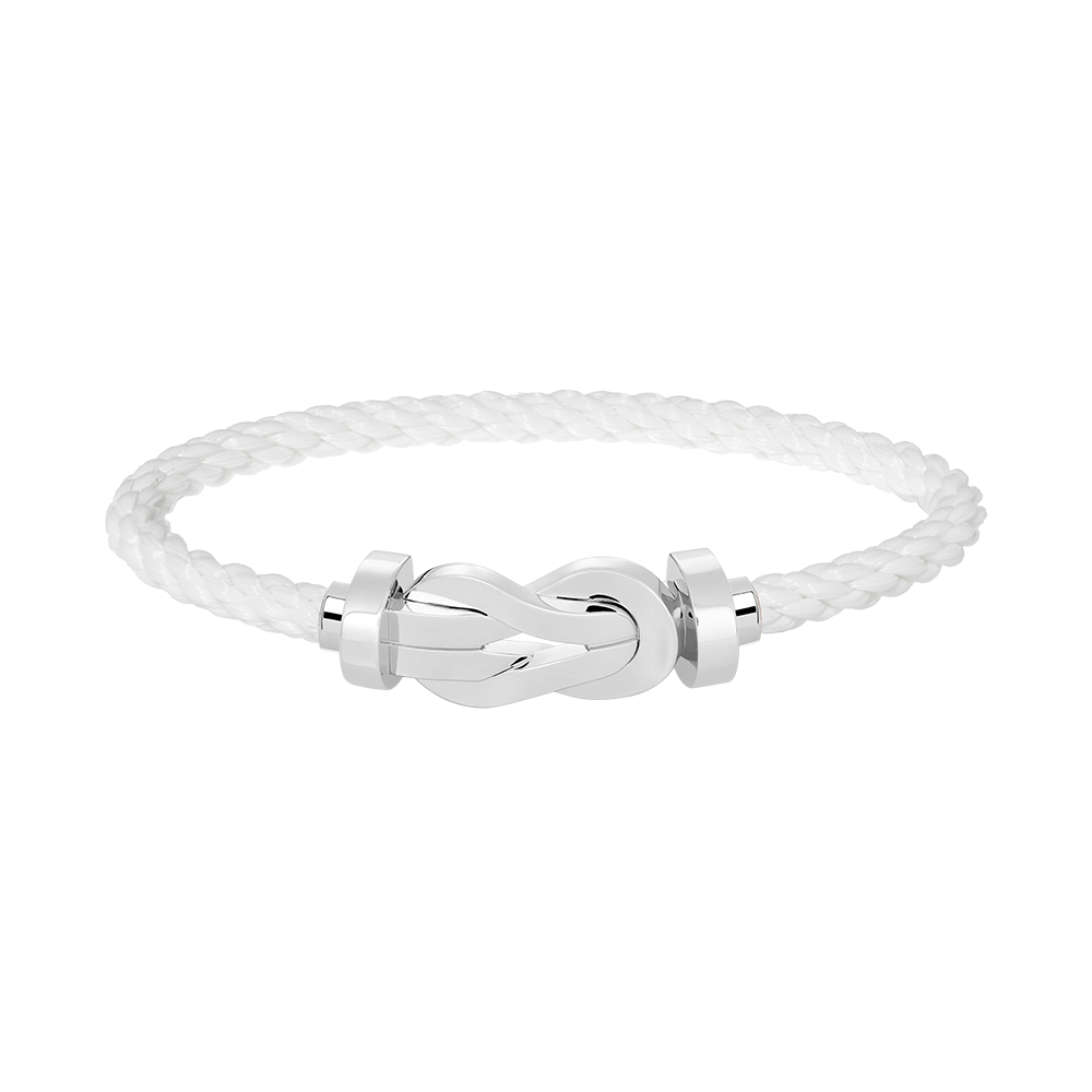 [Triumph Jewelry]CHANCE LARGE 8 FIGURE BUCKLE NO DIAMOND BRACELET SILVER