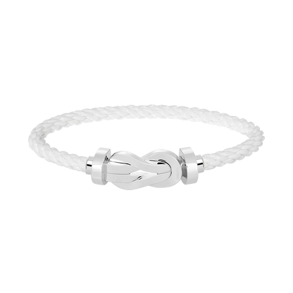 [Triumph Jewelry]CHANCE LARGE 8 FIGURE BUCKLE NO DIAMOND BRACELET SILVER
