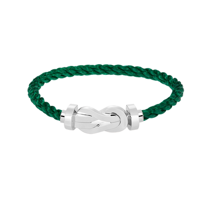 [Triumph Jewelry]CHANCE LARGE 8 FIGURE BUCKLE NO DIAMOND BRACELET SILVER