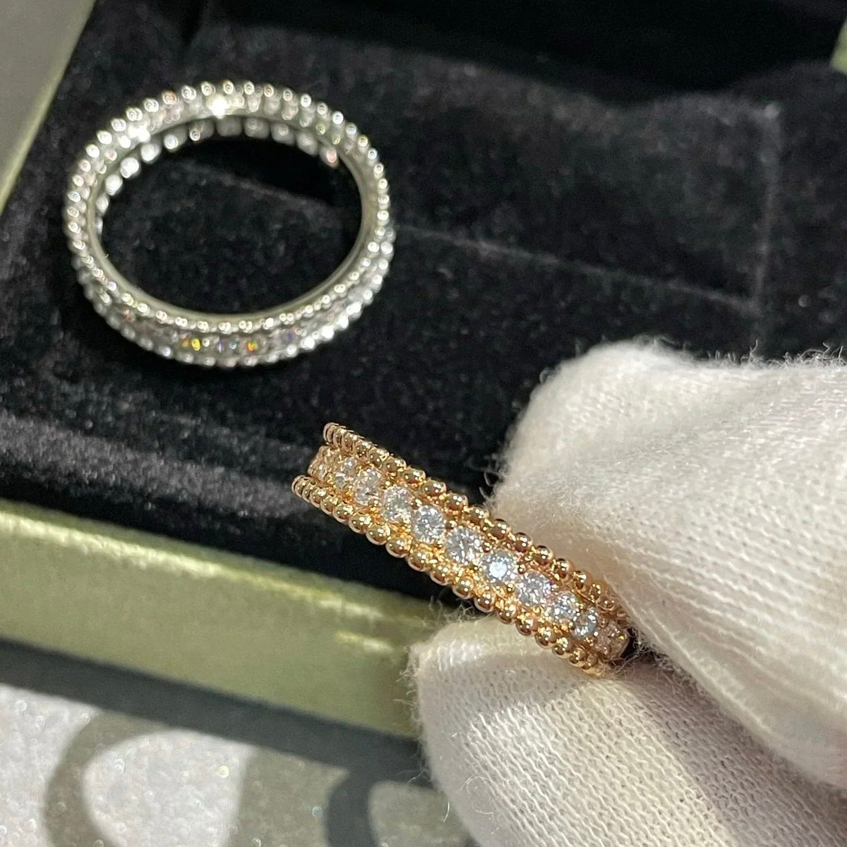 [Triumph Jewelry]PERLEE DIAMOND SILVER RING