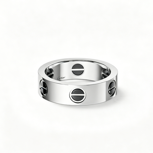 [Triumph Jewelry]LOVE RING 5.5MM NO DIAMONDS  CERAMIC