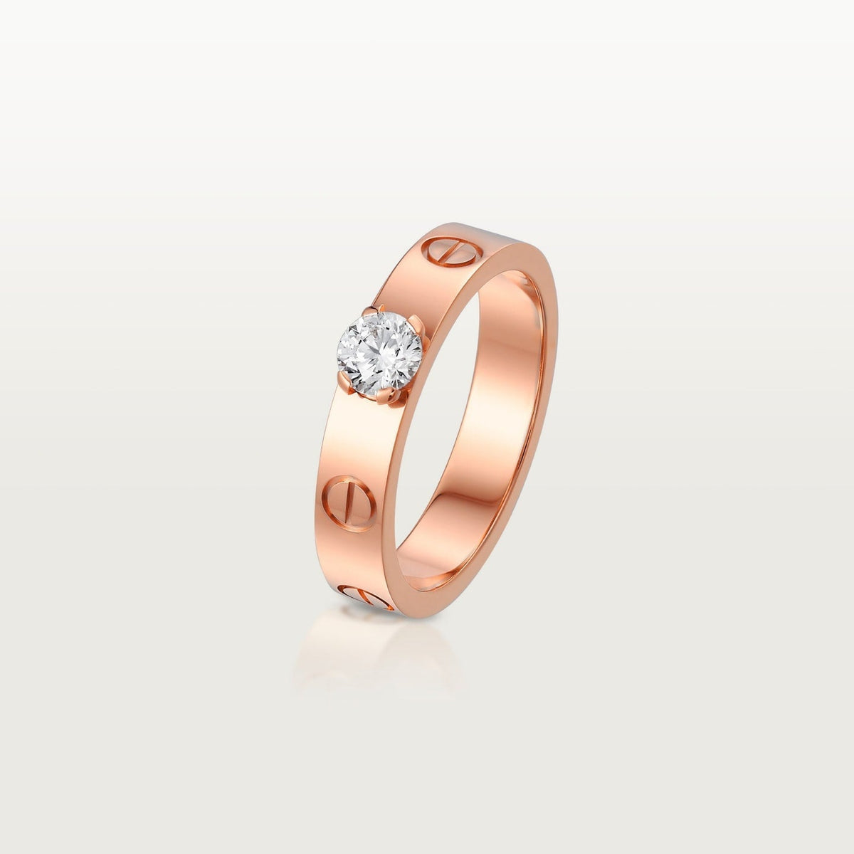 [Triumph Jewelry]LOVE RING 3.6MM 1 BIG DIAMOND