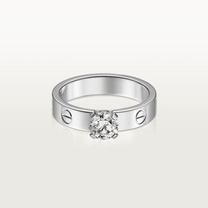 [Triumph Jewelry]LOVE RING 3.6MM 1 BIG DIAMOND