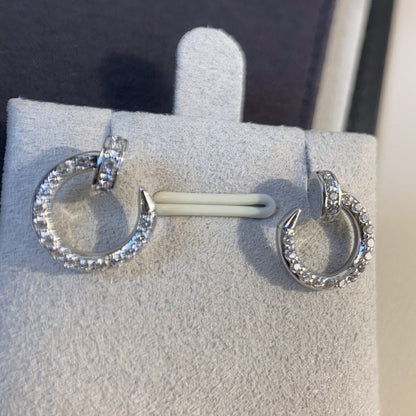 [Triumph Jewelry]JUSTE EARRINGS SILVER DIAMONDS
