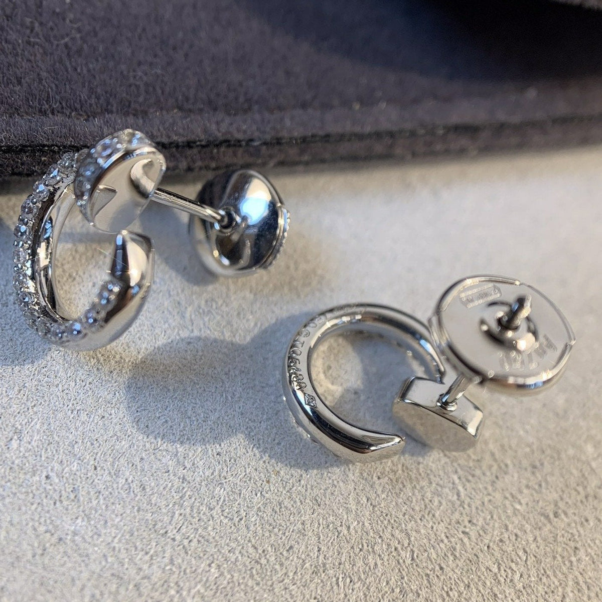 [Triumph Jewelry]JUSTE EARRINGS SILVER DIAMONDS