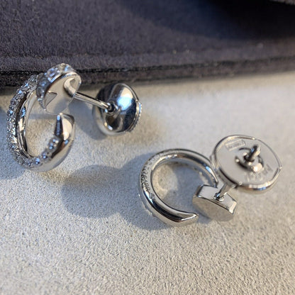 [Triumph Jewelry]JUSTE EARRINGS SILVER DIAMONDS