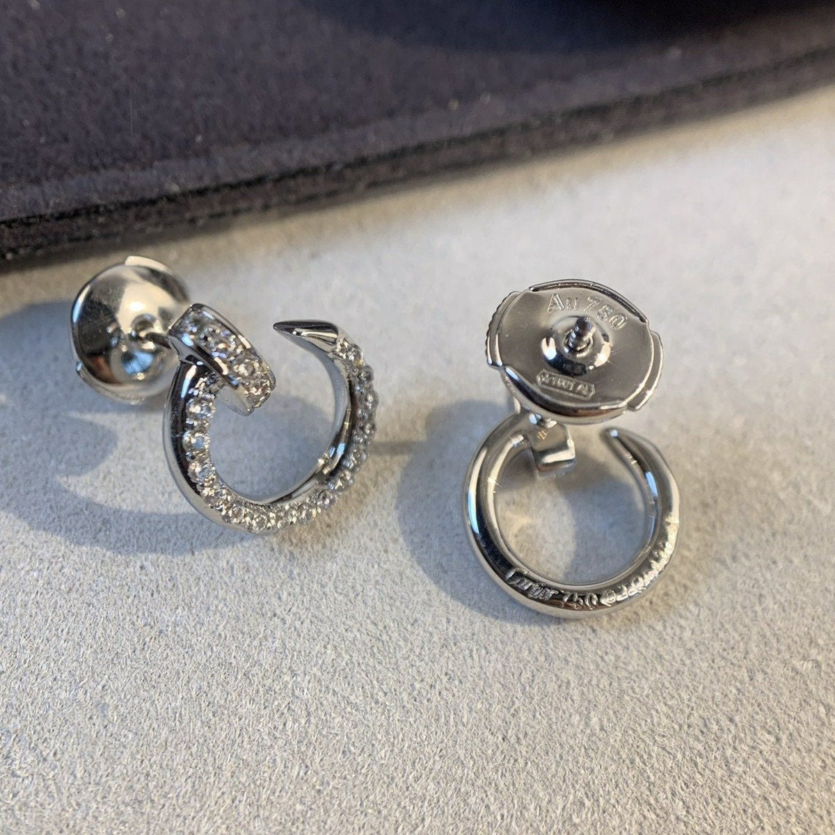 [Triumph Jewelry]JUSTE EARRINGS SILVER DIAMONDS