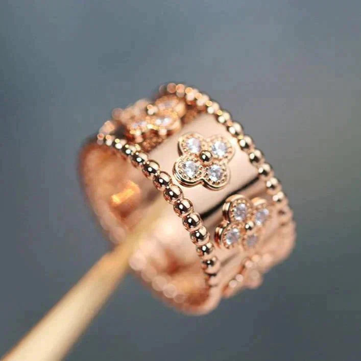 [Triumph Jewelry]CLOVER KALEIDOSCOPE RING 10MM