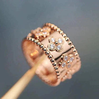 [Triumph Jewelry]CLOVER KALEIDOSCOPE RING 10MM