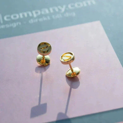[Triumph Jewelry]LOVE EARRINGS GOLD 10MM