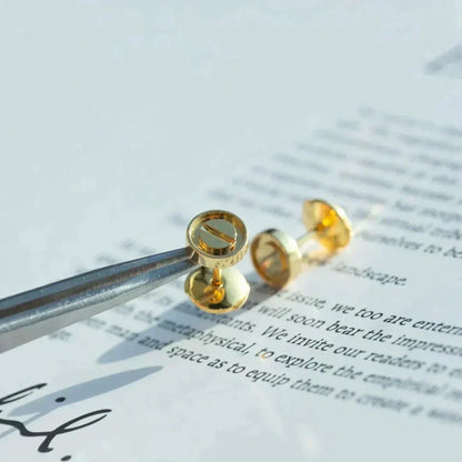 [Triumph Jewelry]LOVE EARRINGS GOLD 10MM