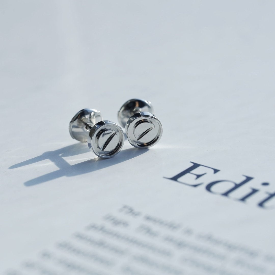 [Triumph Jewelry]LOVE EARRINGS SILVER 10MM