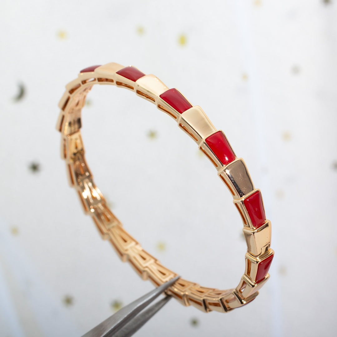 [Triumph Jewelry]SERPENTI BRACELET PINK GOLD RUBELLITE