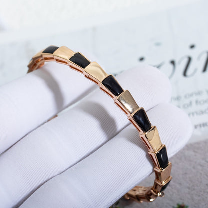[Triumph Jewelry]SERPENTI BRACELET PINK GOLD ONYX