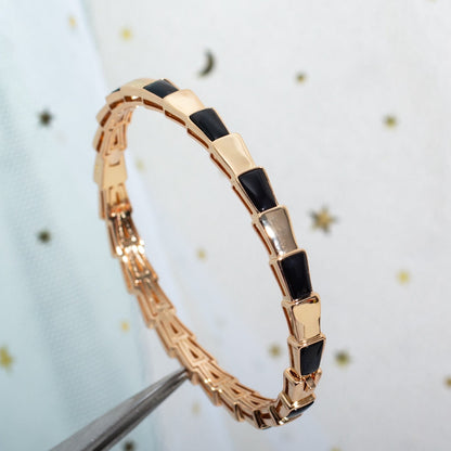 [Triumph Jewelry]SERPENTI BRACELET PINK GOLD ONYX