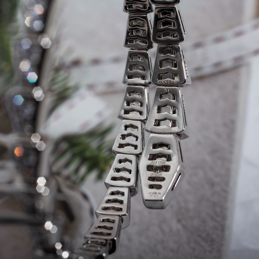 [Triumph Jewelry]SERPENTI BRACELET 6MM SILVER DIAMOND