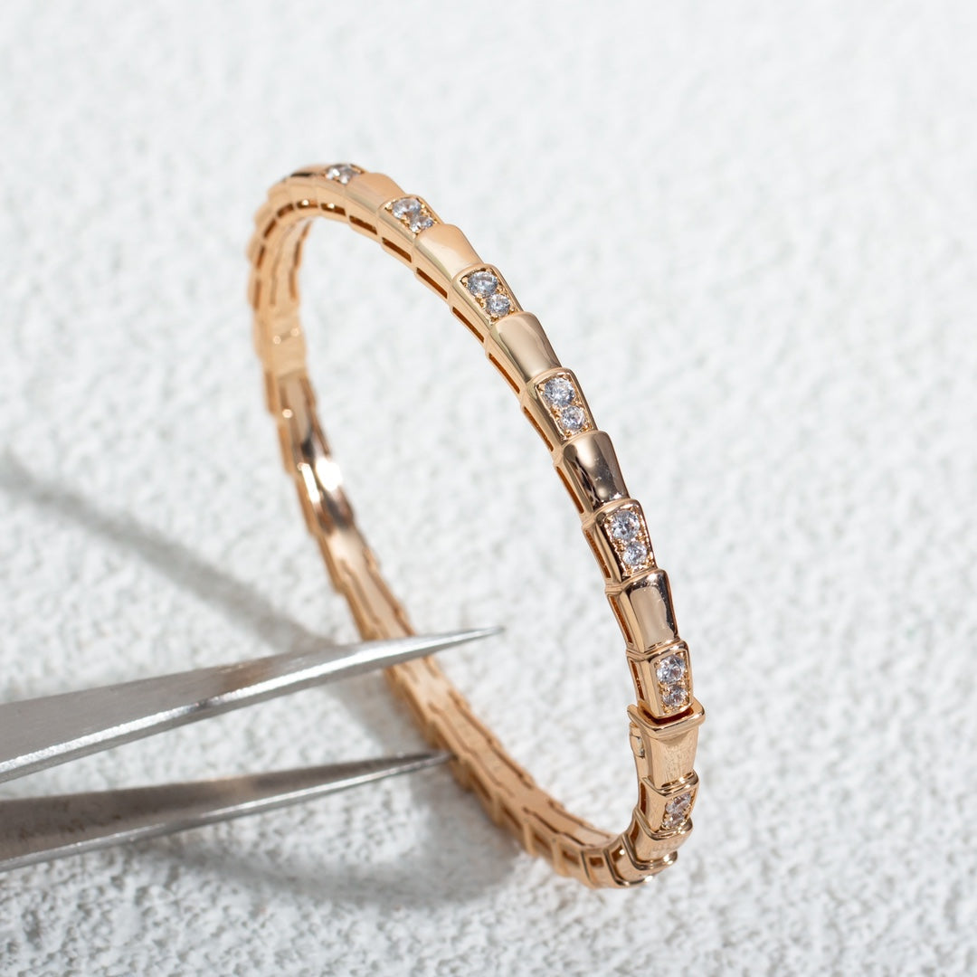 [Triumph Jewelry]SERPENTI BRACELET PINK GOLD DIAMOND