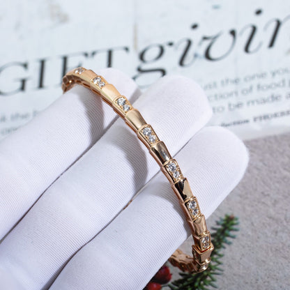 [Triumph Jewelry]SERPENTI BRACELET PINK GOLD DIAMOND