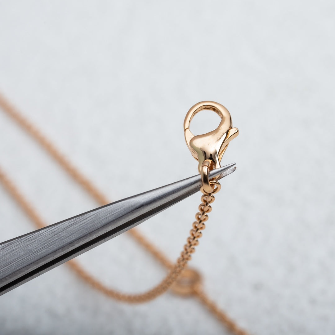 [Triumph Jewelry]PARENTESI NECKLACE PINK GOLD