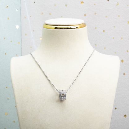 [Triumph Jewelry]PARENTESI NECKLACE SILVER DIAMOND