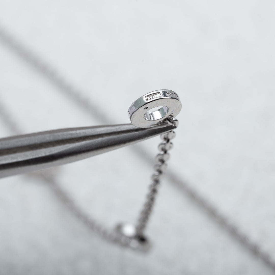 [Triumph Jewelry]PARENTESI NECKLACE SILVER DIAMOND