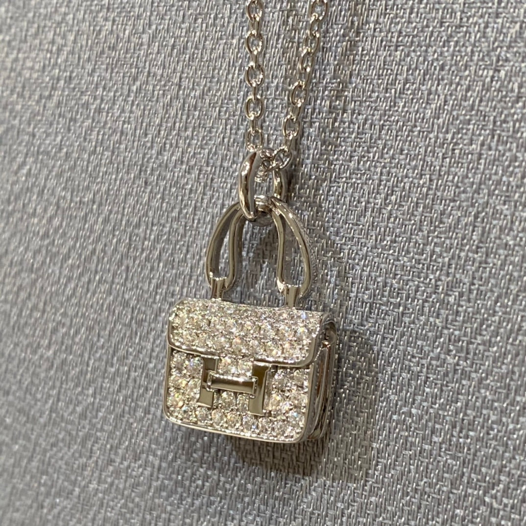 [Triumph Jewelry]CONSTANCE PEDANT DIAMOND NECKLACE