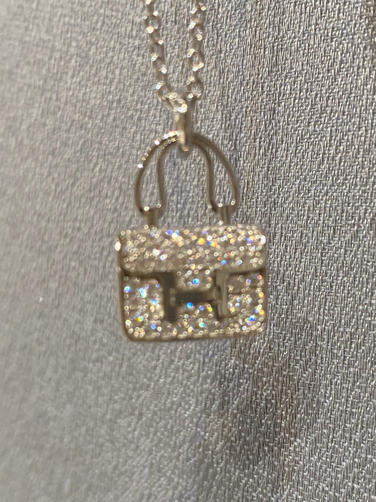 [Triumph Jewelry]CONSTANCE PEDANT DIAMOND NECKLACE