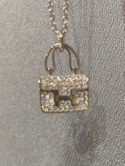 [Triumph Jewelry]CONSTANCE PEDANT DIAMOND NECKLACE