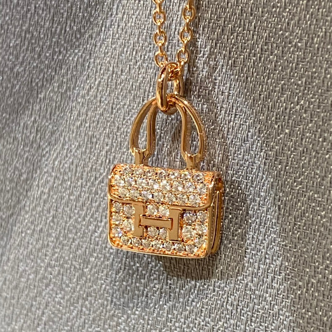 [Triumph Jewelry]CONSTANCE PEDANT DIAMOND NECKLACE