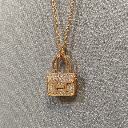 [Triumph Jewelry]CONSTANCE PEDANT DIAMOND NECKLACE